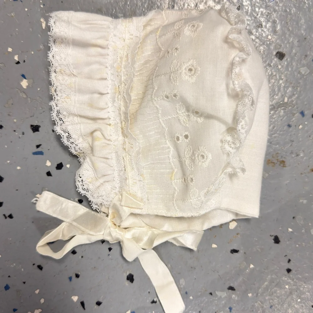 Vintage delicate white
